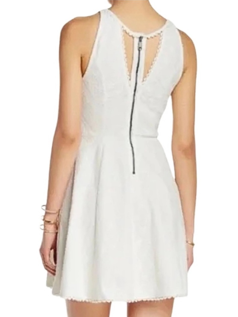 Vintage Free People Miss Connection Skater Dress